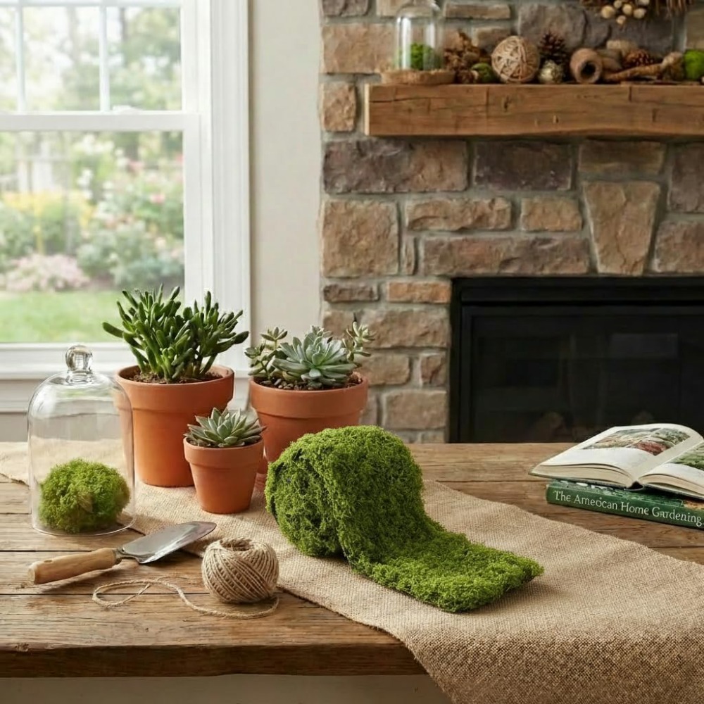 Künstliche Moosmatte, Künstlic – Preserved Moss Sheet Bewertung und Preis