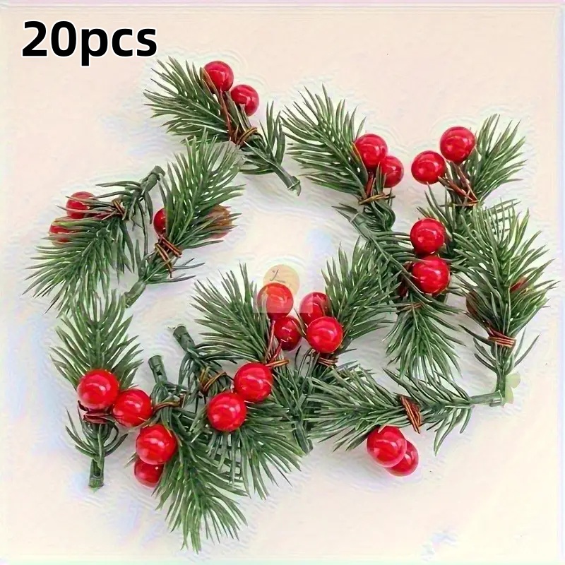 20 Stück künstliche Weihnachts – Supply Florist Bewertung und Preis