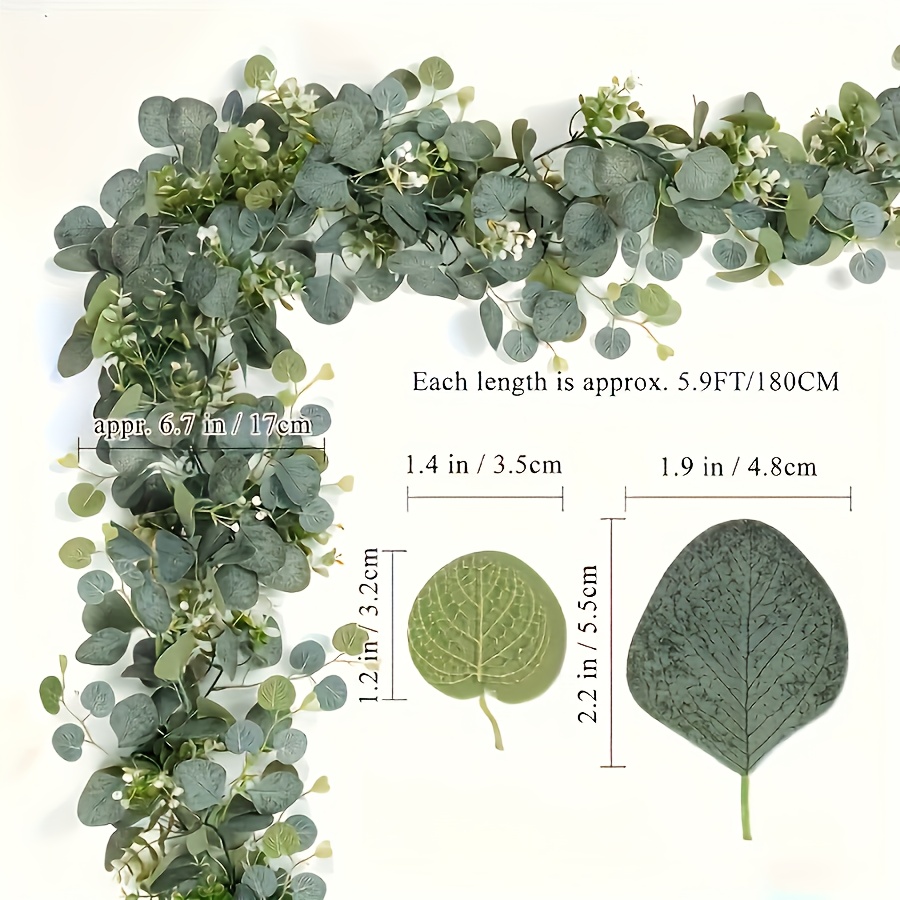 Künstlicher Eukalyptus-Kranz,  – Eucalyptus Preserved Bewertung und Preis